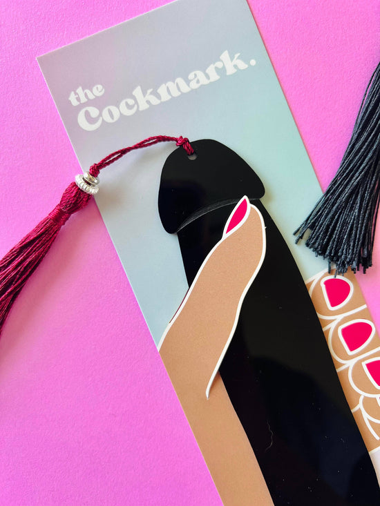 Yes, Daddy Cockmark™ Bookmark: Black