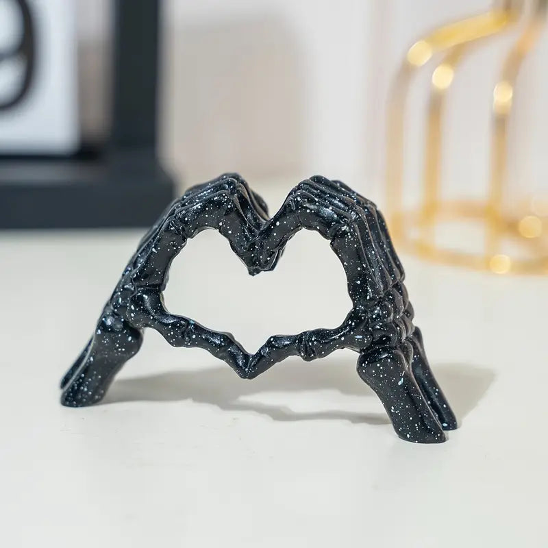 Skeleton Heart Hands