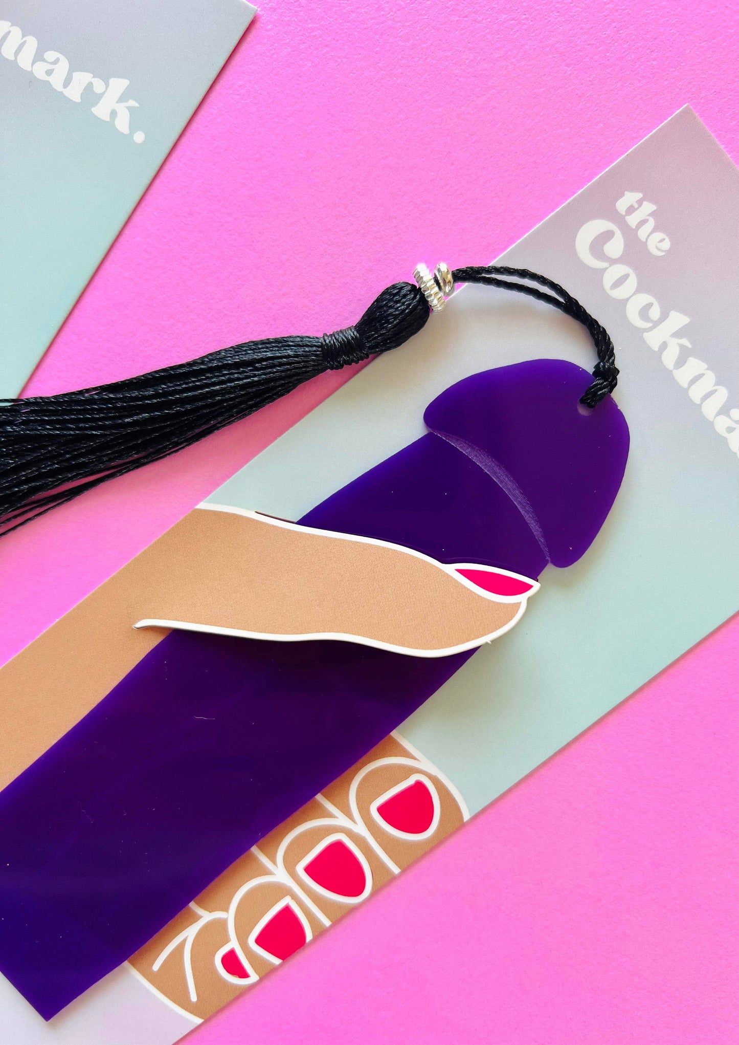 Yes, Daddy Cockmark™ Bookmark: Black