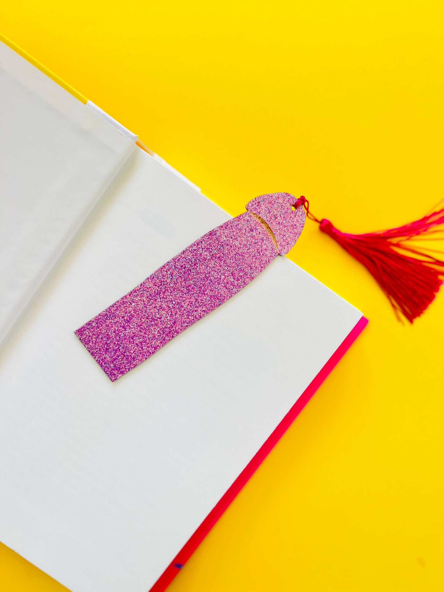 Glitter Cockmark™ Bookmark: Bronze