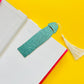 Glitter Cockmark™ Bookmark: Cyan