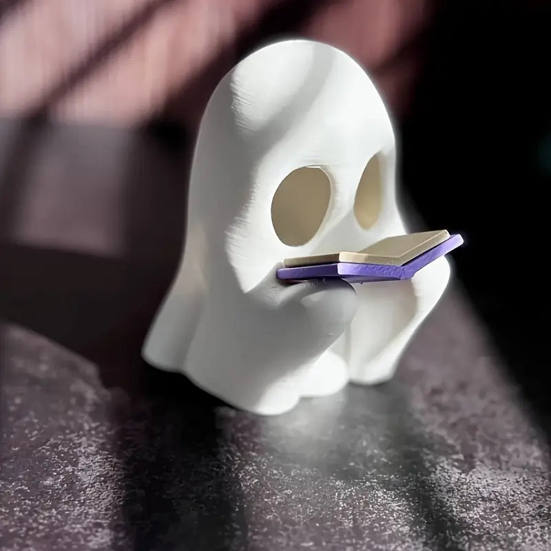 Reading Ghost Figurine