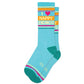 Vintage Rainbow repeat Gym Crew Socks