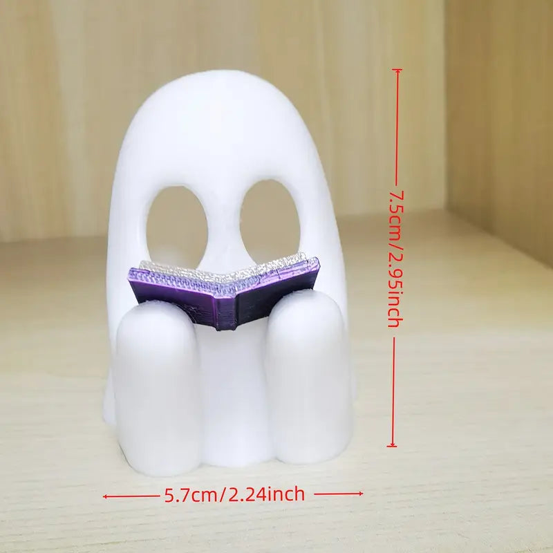 Reading Ghost Figurine
