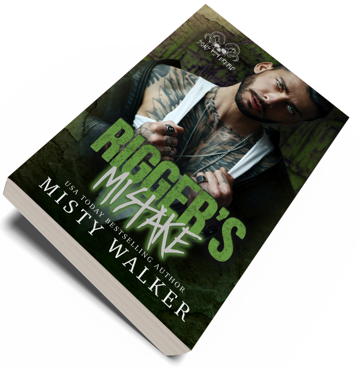 Rigger's Mistake Signed Paperback by Misty Walker - Regular Edition - With FREE bookish swag