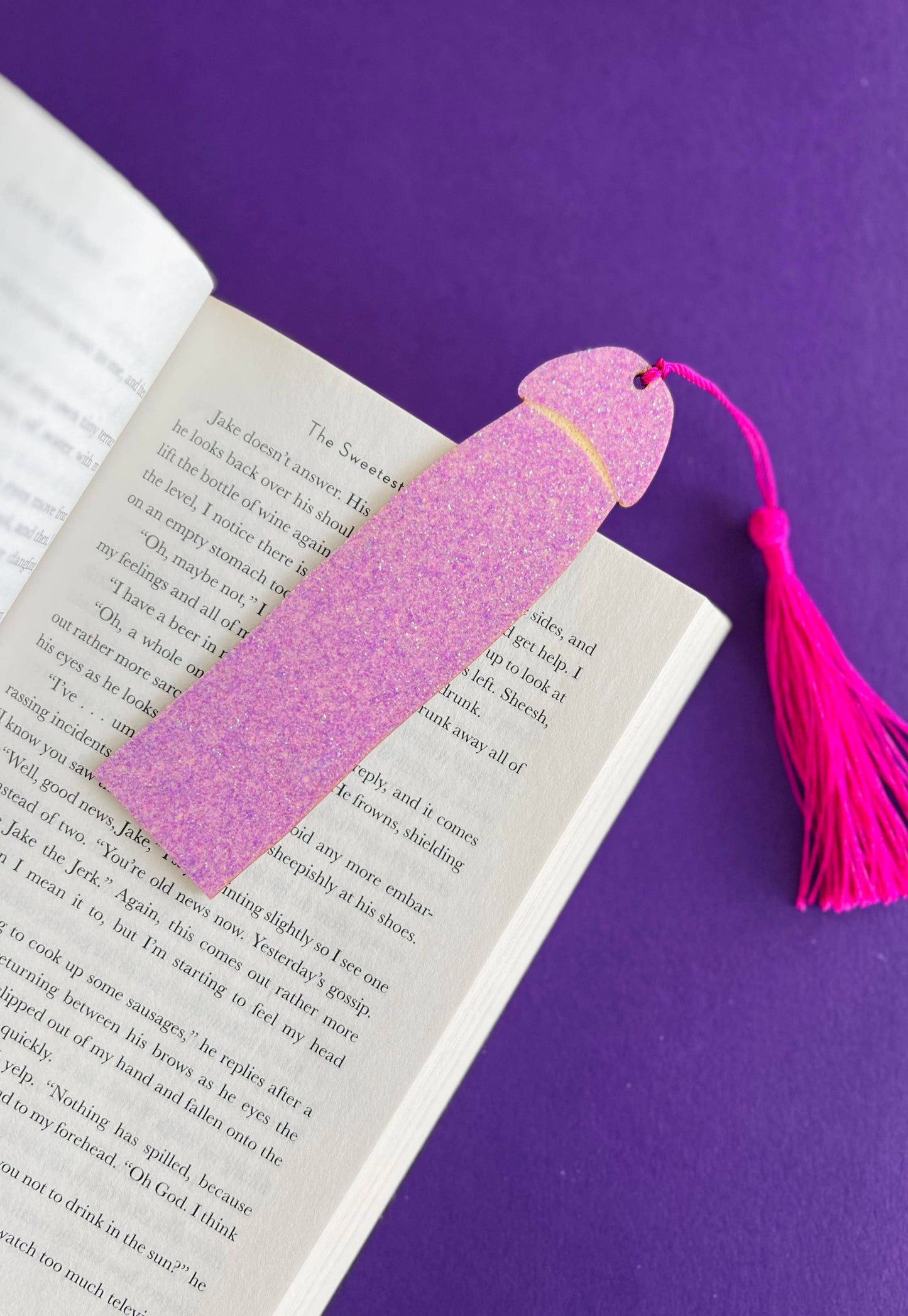 Glitter Cockmark™ Bookmark