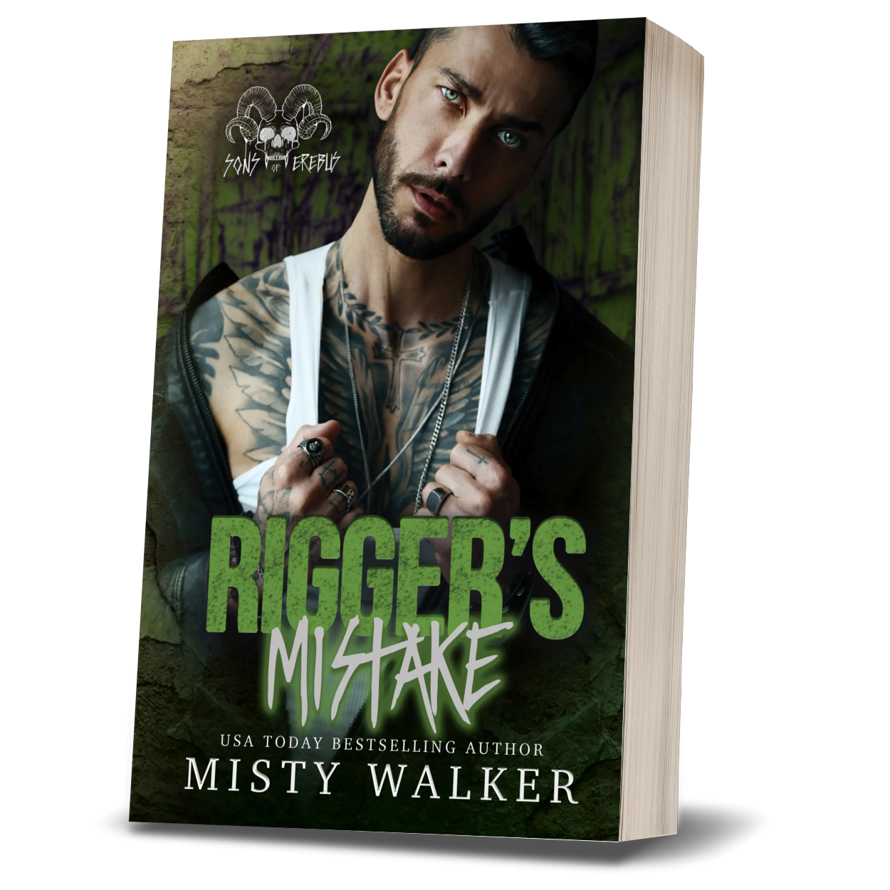Rigger's Mistake Signed Paperback by Misty Walker - Regular Edition - With FREE bookish swag